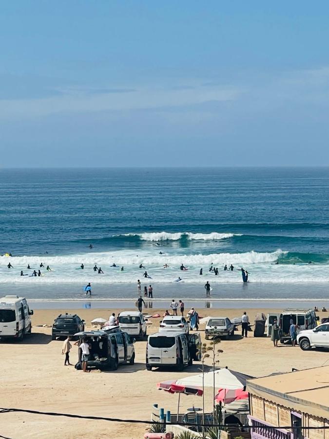 Appartamento Darna Surf House Anza Agadir Esterno foto